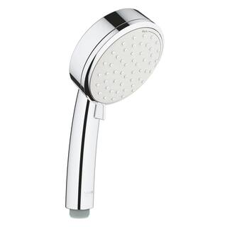 GROHE Tempesta 2-Spray 4 in. Single Wall Mount Handheld Rain Shower Head in Chrome 2757120E