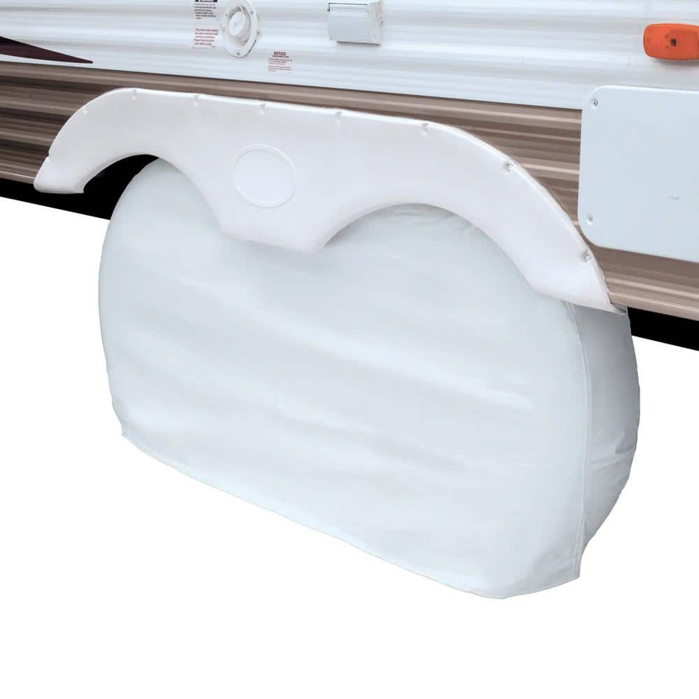 Classic Accessories OverDrive RV 74 in. L x 8 in. W x 34 in. H Dual Axle Wheel Cover 80-211-052801-00