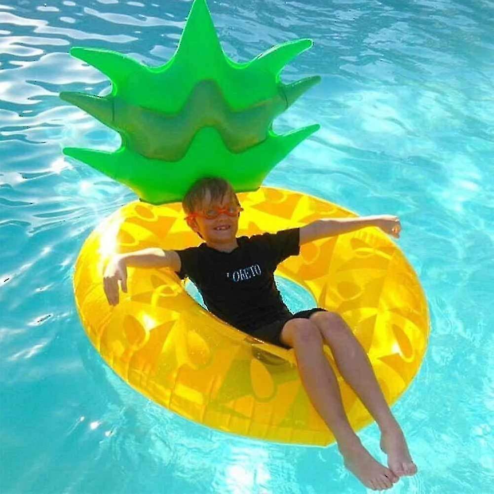 Pineapple Pool Buoy， Inflatable Pool Float， Large Inflatable Toys Ocean Beach Float， Swimming Pool Chair For Adults Kids， Swimming Pool Air Mattress