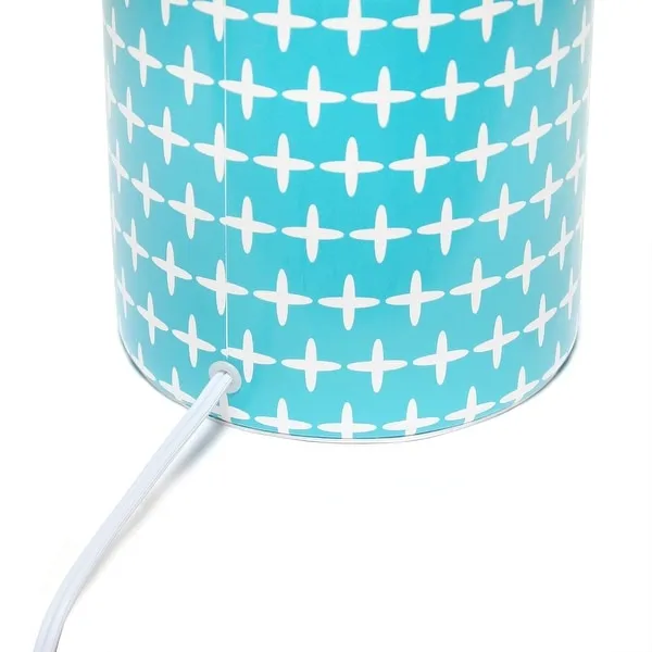 Simple Designs Fresh Prints Table Lamp