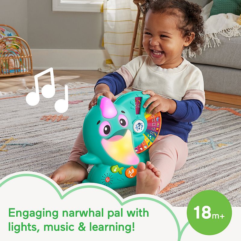 Fisher-Price Linkimals Learning Narwhal Toy