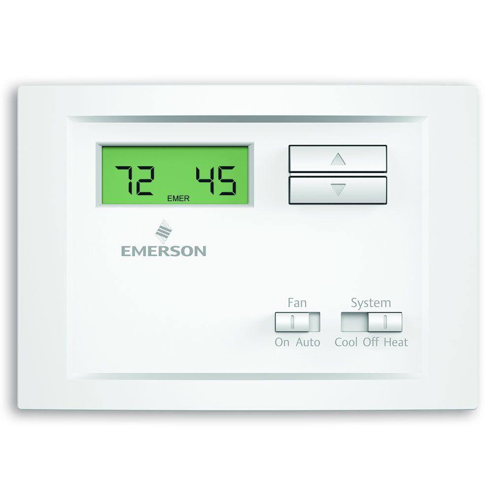 Emerson NP110 Non-Programmable Single Stage (1H1C) Thermostat NP110