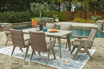 Cliff Trails Outdoor Dining Table