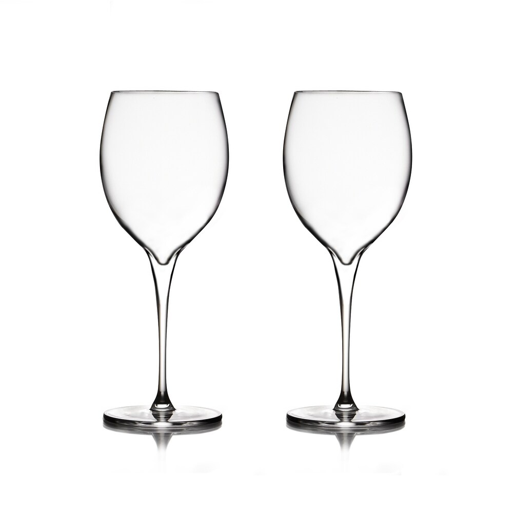 Nambe Vie Chardonnay Wine Glass Set of 2   3.5\