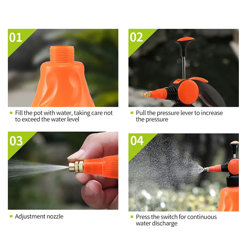 FUTIANYING Portable Water Spray Bottle Garden Gardening Hand Sprayer