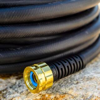 Element MaxLite 34 in. x 50 ft. Heavy-Duty Premium Rubber Plus Water Hose ELSGC34050