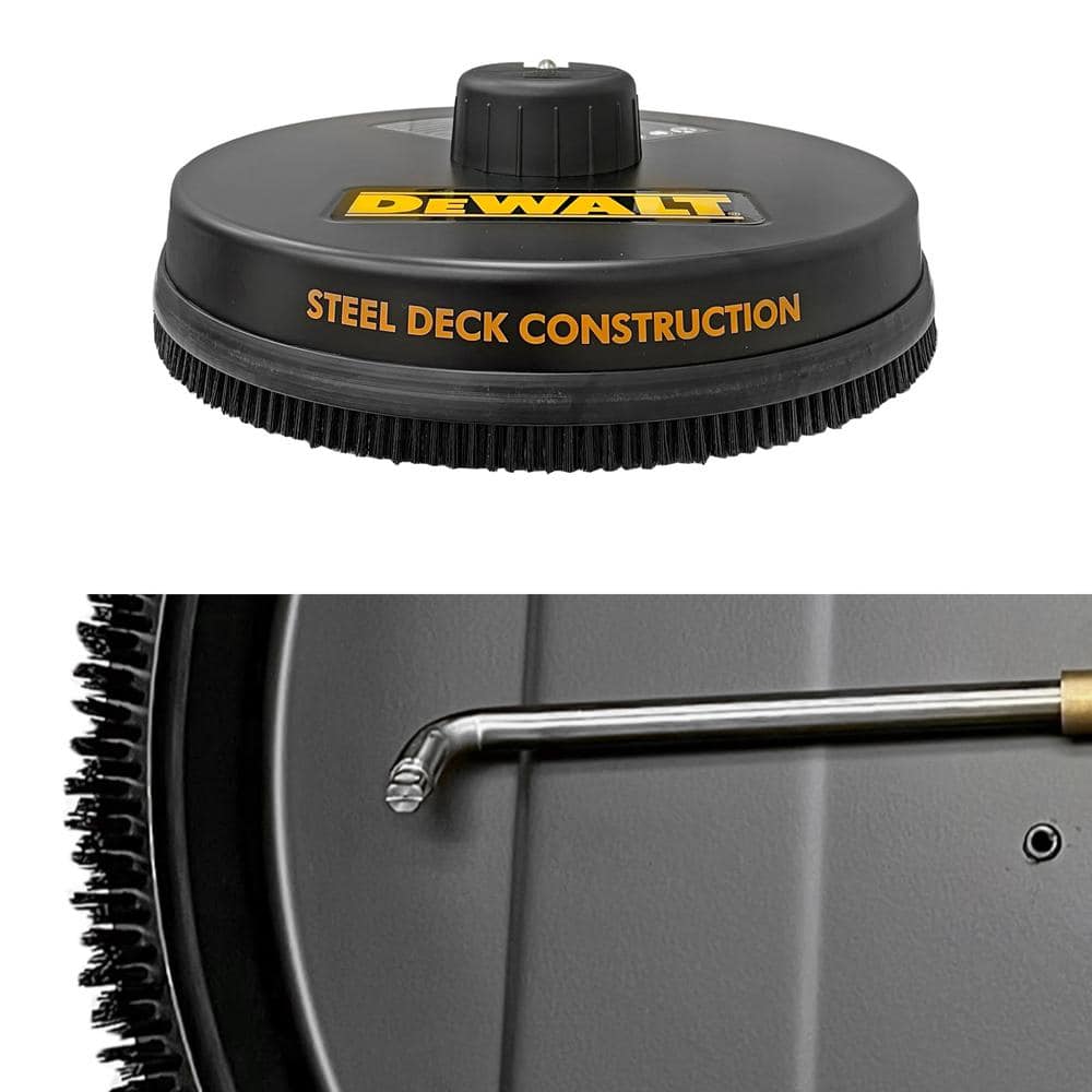 DEWALT Universal 18 in. Surface Cleaner for Cold Water Pressure Washers Rated up to 3700 PSI DXPA34SC