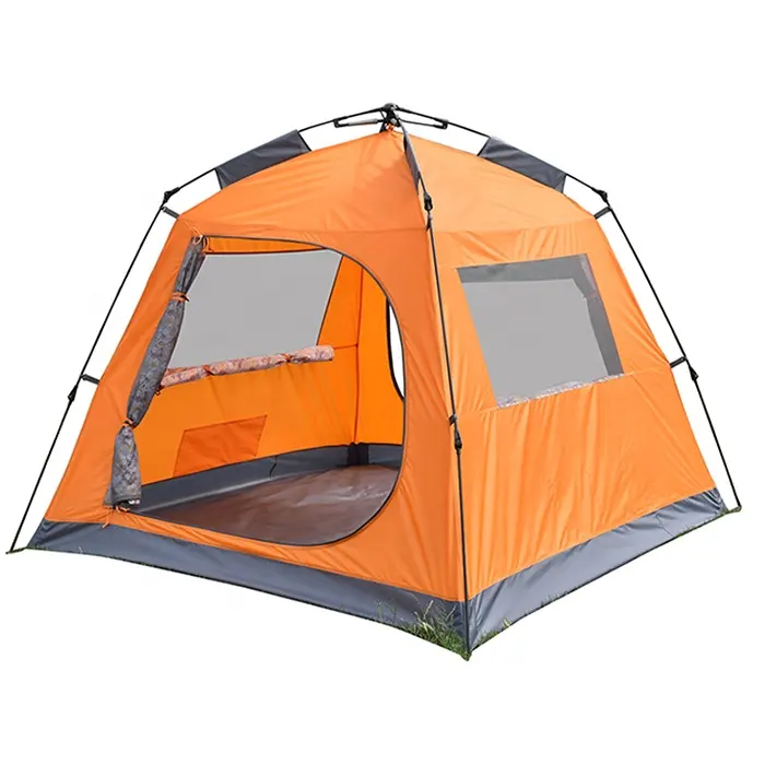 Hot sale Custom Outdoor Portable Waterproof Beach Folding Camping Tent Quick Open Automatic Pop Up Outdoor Camping Tent