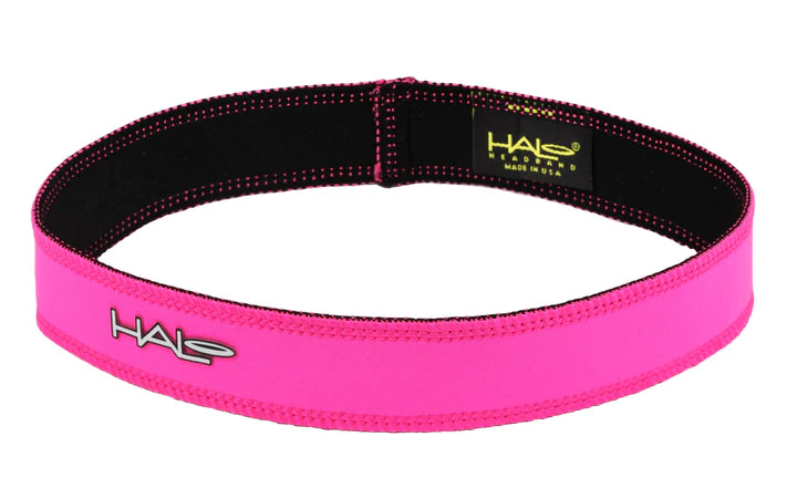 Halo Slim Pullover Headband - Bright Pink