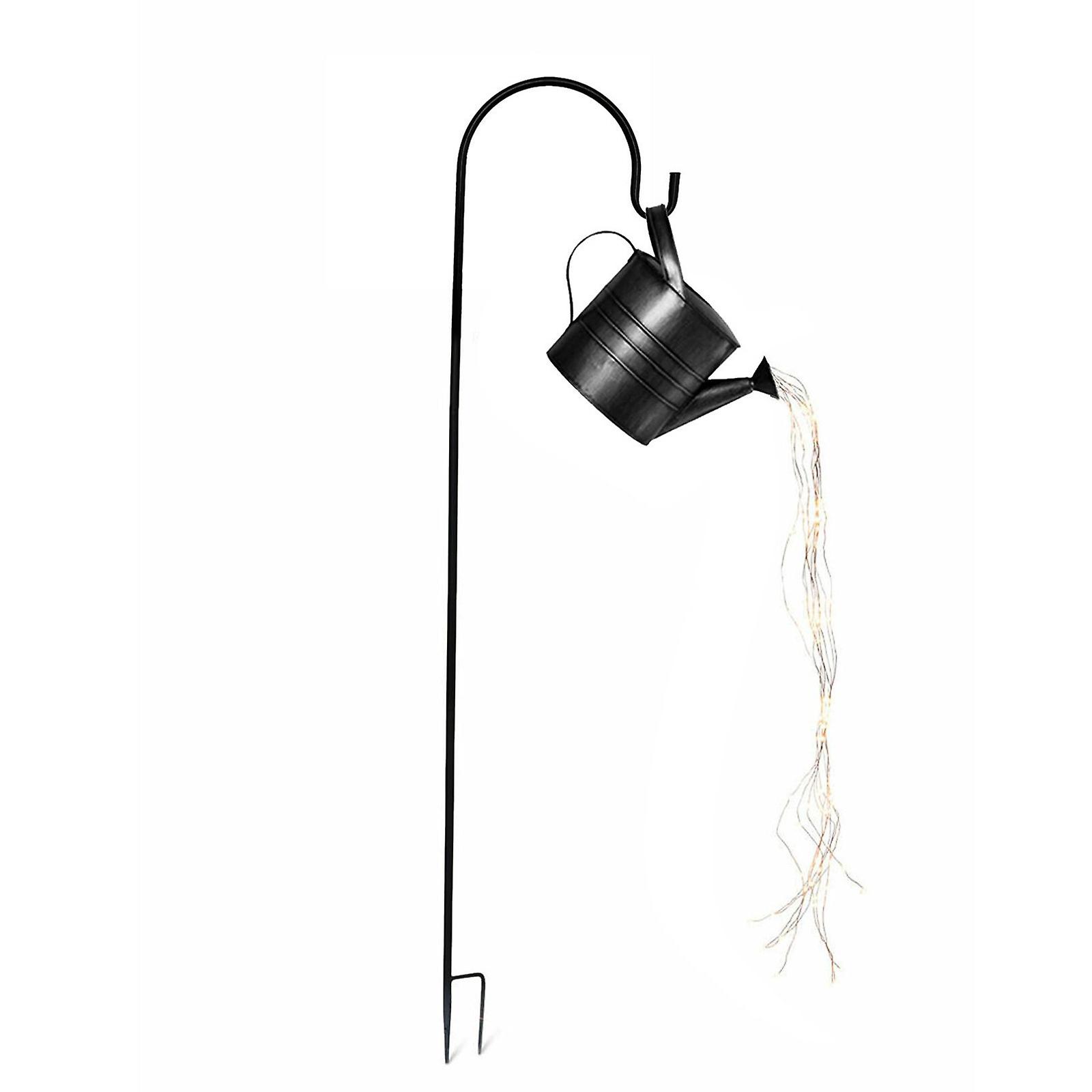 Solar Shower Garden Art Light Decoration Outdoor Garden Lawn Light Kettle Light