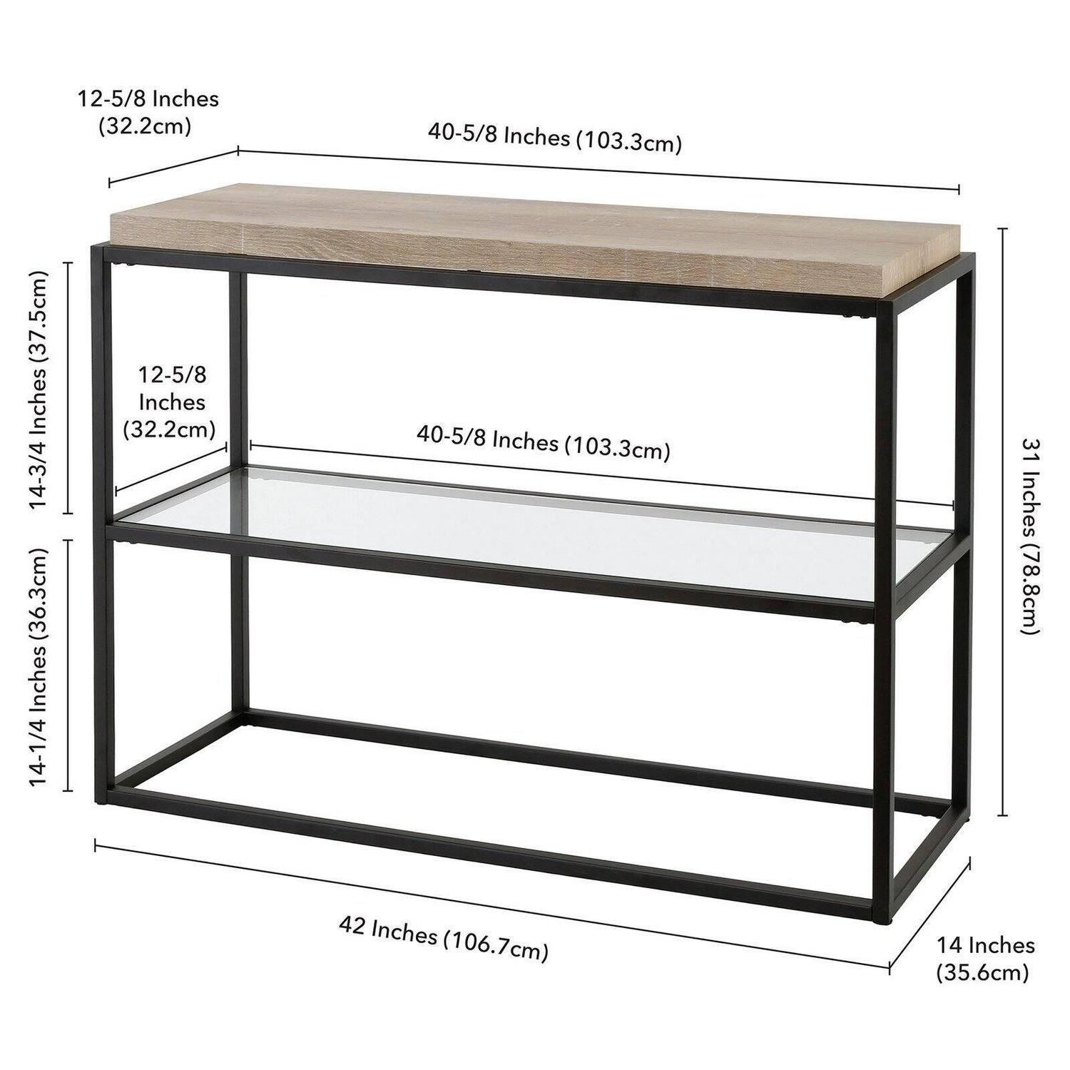 Hudson and Canal Hector Console Table