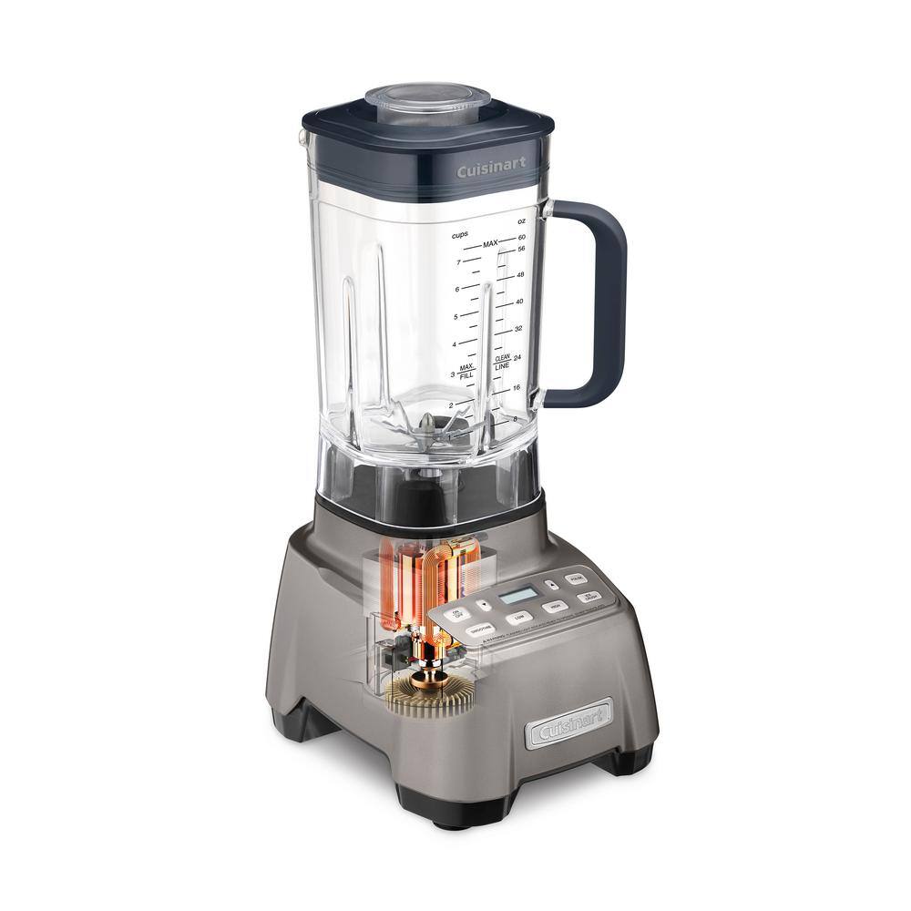 Cuisinart Hurricane 60 oz. 2-Speed Programmable Gunmetal Blender CBT-1500P1