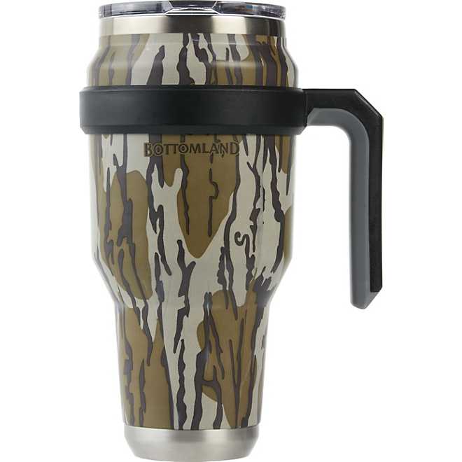 Magellan Outdoors Throwback Mossy Oak Bottomland Camo 40 oz Tumbler