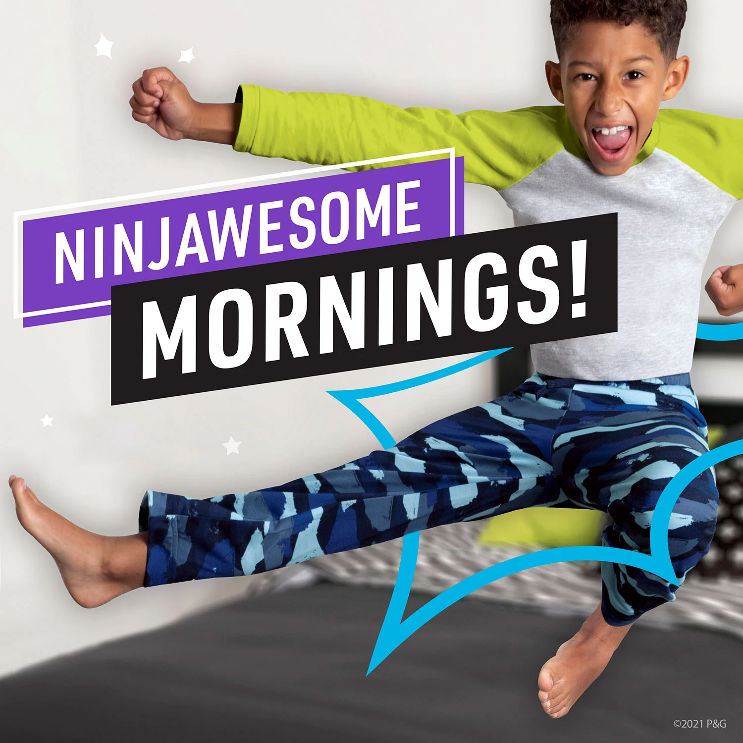 Pampers Ninjamas Nighttime Bedwetting Underwear for Boys， Size L/XL - 34 ct. (64 - 125 lbs.)