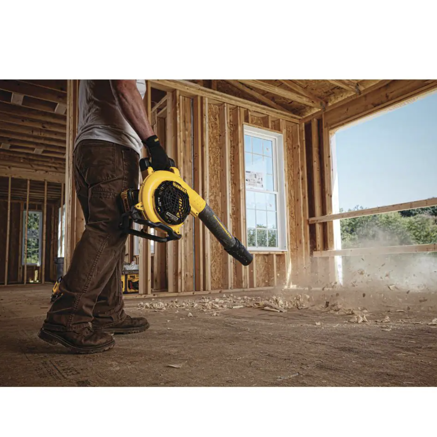 Dewalt DCBL770B 60V Max 129MPH 423CFM Brushless Cordless Battery Powered Handheld Leaf Blower (Tool Only)