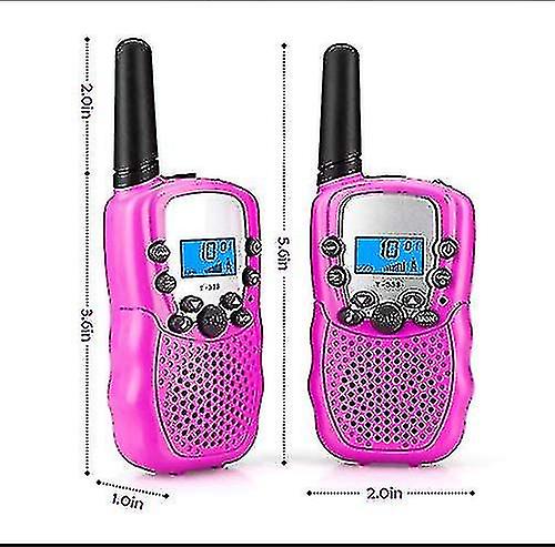 Walkie Talkie Set， Professional Kids Walkie Talkie Radio， 8-channel 1-3km Range