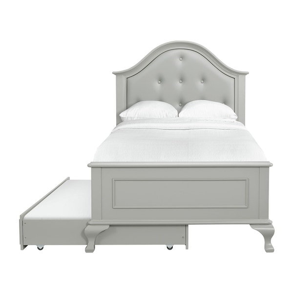 Picket House Furnishings Jenna Twin Panel Bedroom Set in Grey - - 34057027