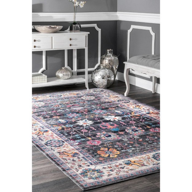 Nuloom Classic Tinted Floral Area Rug