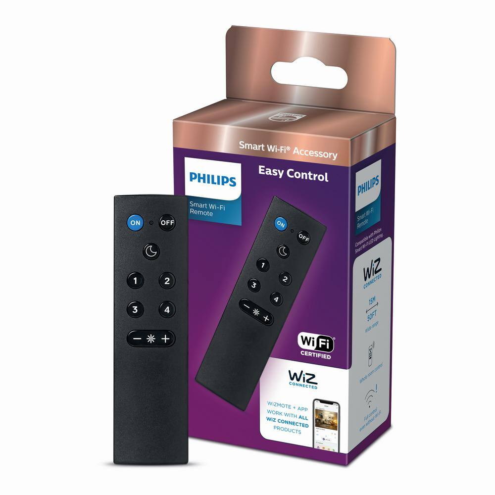 Philips Smart Remote Control for Smart Wi-Fi WiZ Wireless Connected Light Bulbs 562363