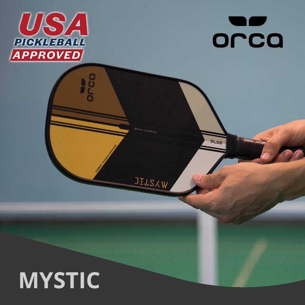 ORCA Mystic Carbon Fiber Pickleball Paddle with Neoprene Cover NE600Y21020