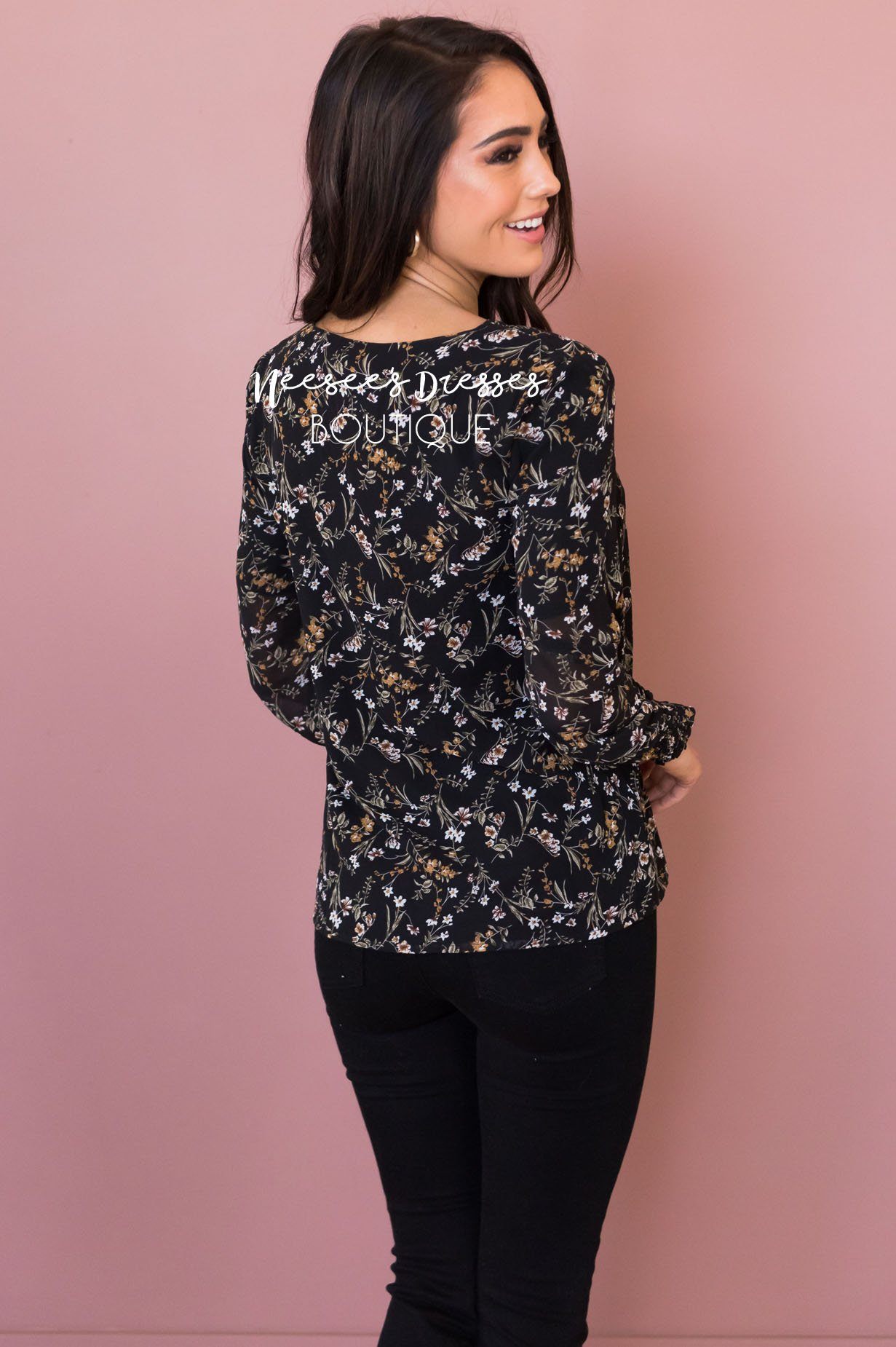 Speak Your Heart Modest Blouse