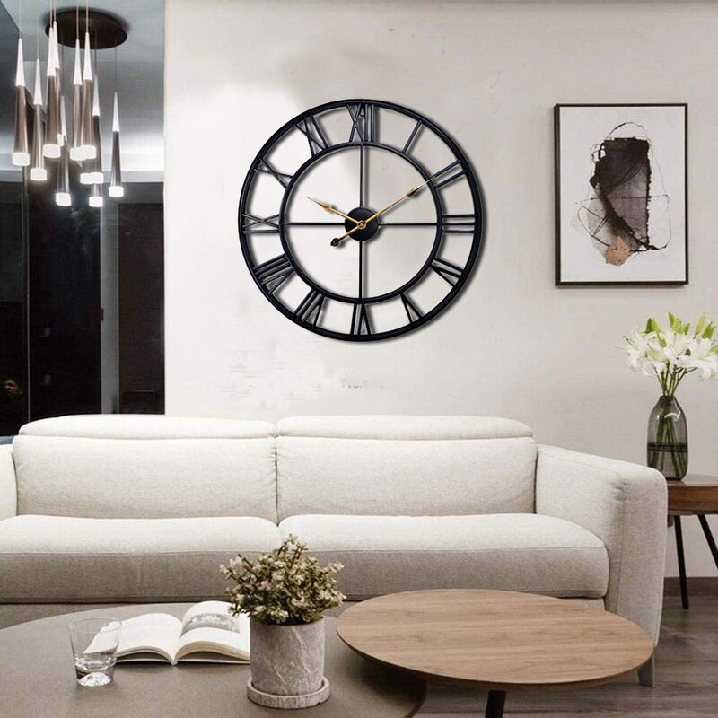 Devere Metal Wall Clock