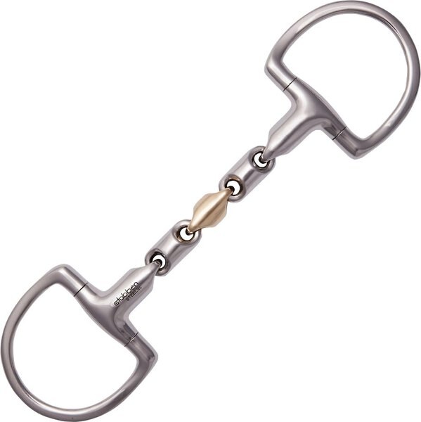 Stübben Waterford D-Ring Horse Bit， 16-mm