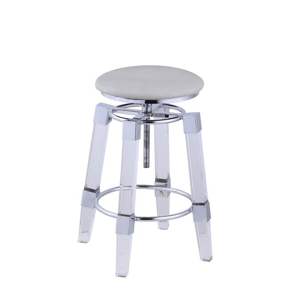 Somette 8304 Adjustable Stool with Acrylic Seat