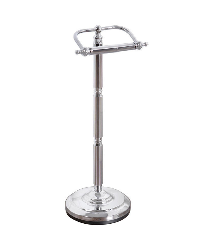 Kingston Brass Georgian Pedestal Toilet Paper Holder in Polished Chrome