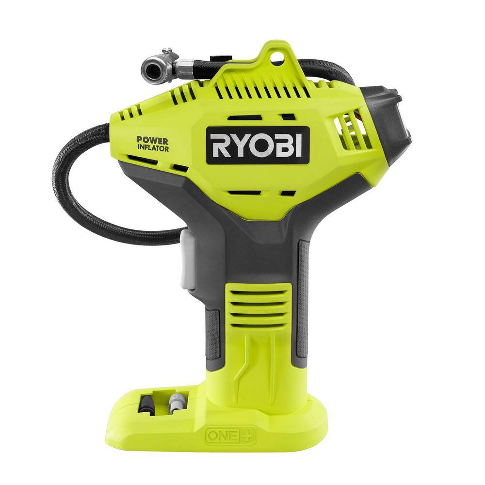 RYOBI ONE+ 18V Cordless High Pressure Inflator with Digital Gauge P737D