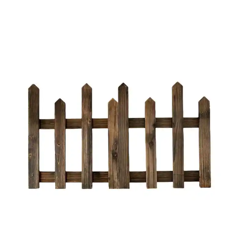 Manufacturer supply fir wooden small garden trellis fence wall wooden garden fence