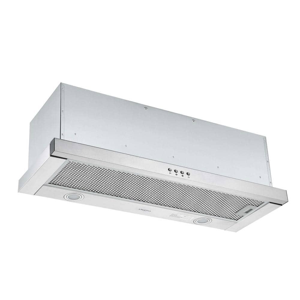 Ancona Forte 436 36 in 425 CFM Ducted BuiltIn Range Hood with LED in Stainless Steel