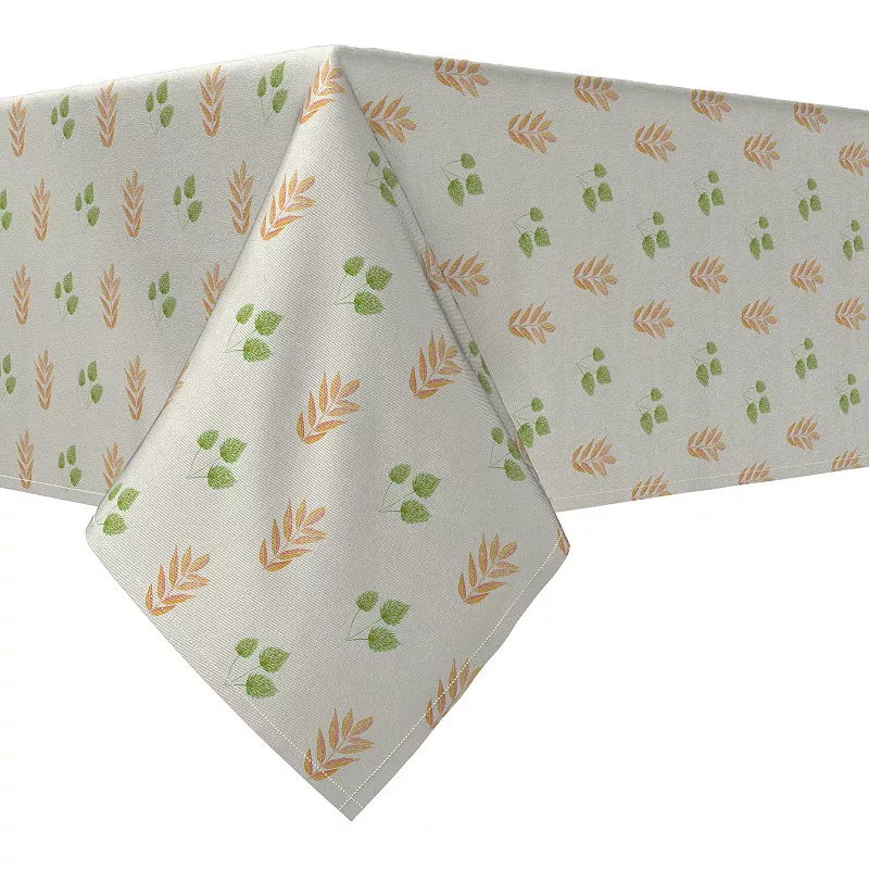 Rectangular Tablecloth， 100% Cotton， 52x104， October Garden