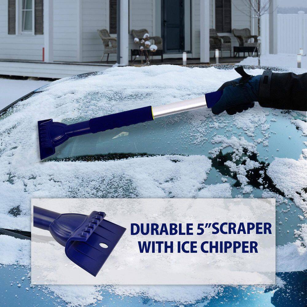 Michelin 43 in. x 63 in. Ultra-Duty Telescopic Snow Brush 19208-7