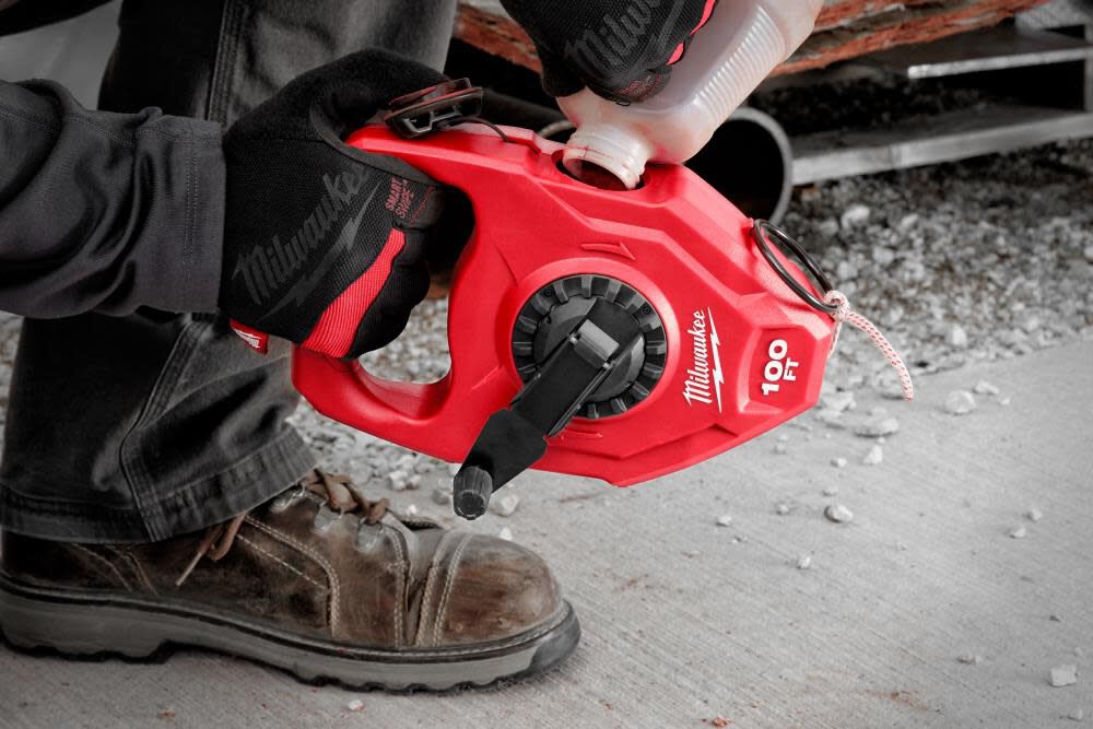 Milwaukee 100 Ft. Extra Bold Large Capacity Chalk Reel 48-22-3910 from Milwaukee