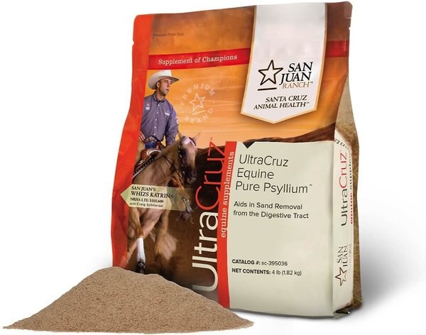 UltraCruz Pure Psyllium Digestive Health Powder Horse Supplement