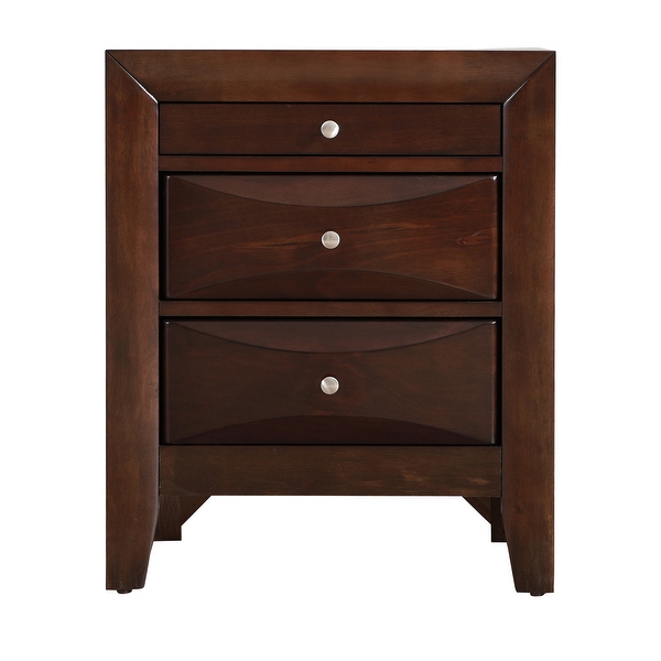 Marilla 3-Drawer Nightstand (28 in. H x 17 in. W x 23 in. D) - - 35993878