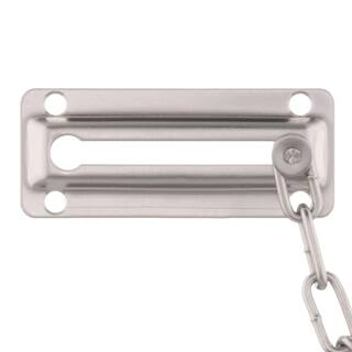 Defiant Satin Nickel Chain Door Guard 70482