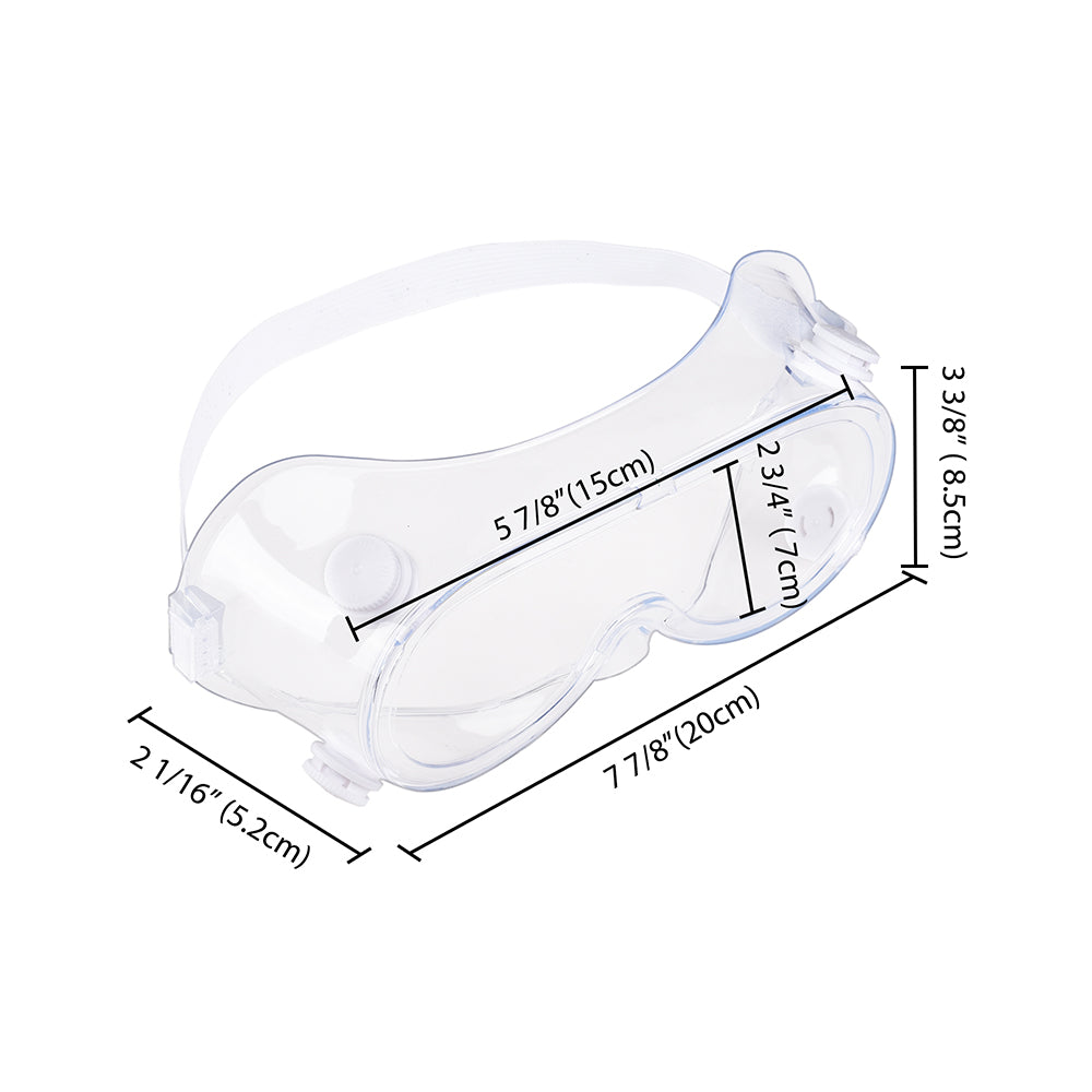 Yescom Disposable Safety Goggles Anti Fog Protective Eyewear