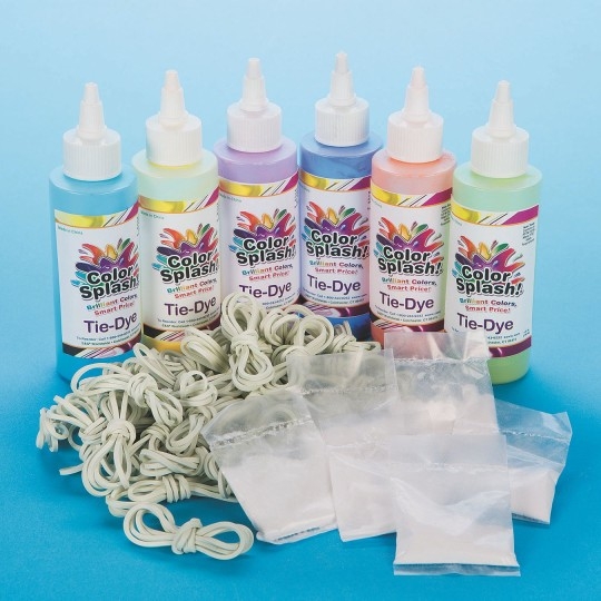 S S Worldwide Color Splash! Easy Tie Dye Kit