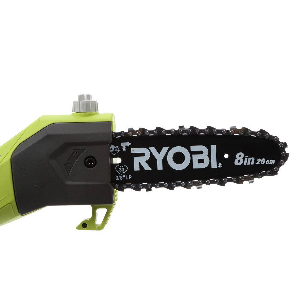 RYOBI ONE+ 18V 8 in. Cordless Battery Pole Saw (Tool Only) P4360BTL