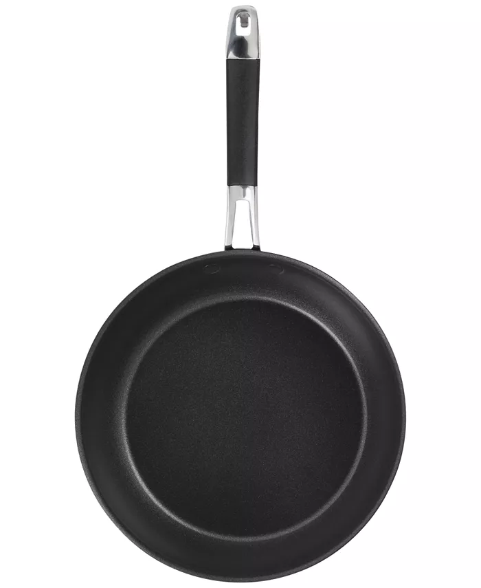 Anolon SmartStack 8.5 and 10 Hard-Anodized Nesting Skillet Set