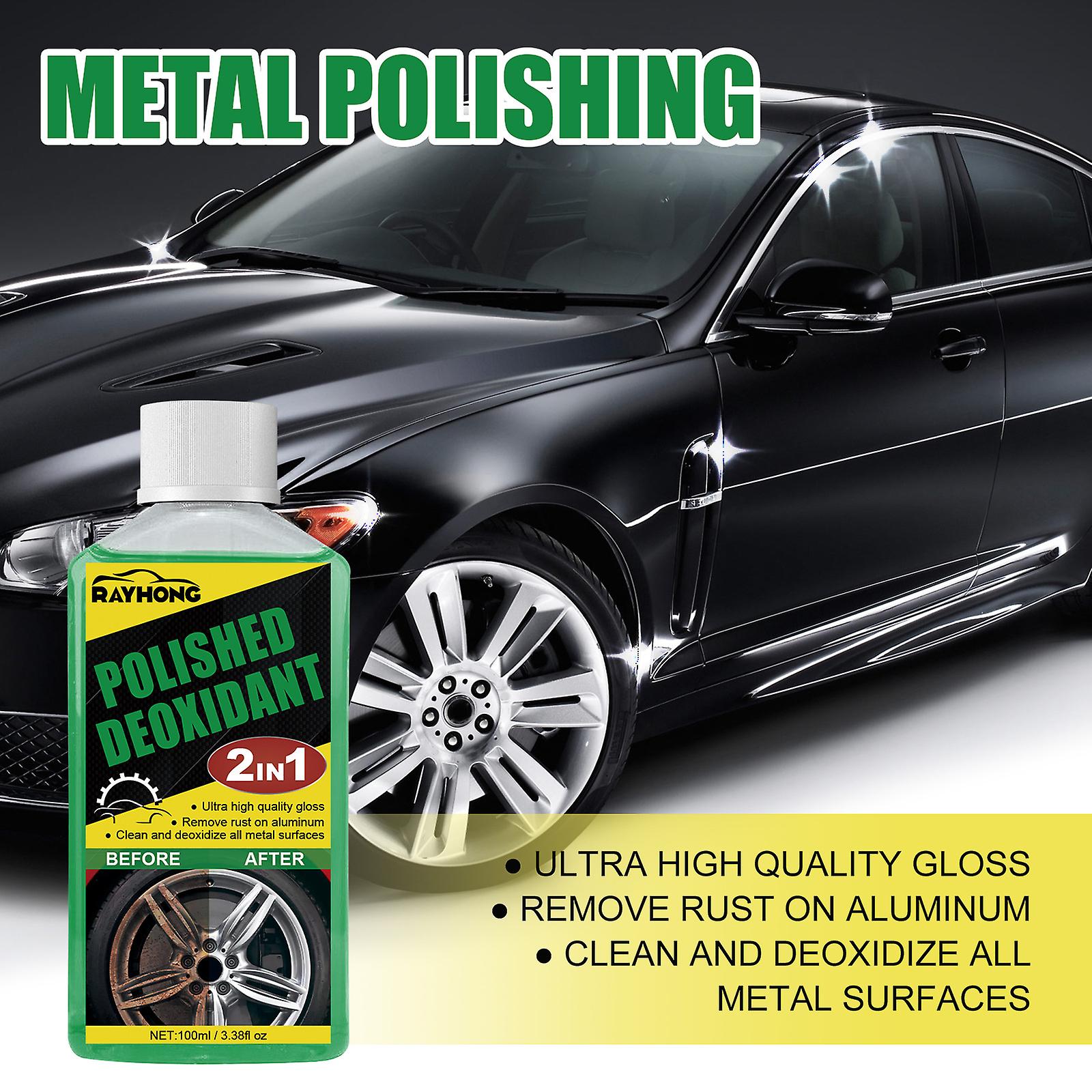 Polishing Deoxidizer Car Wheel Hub Rust Removal Polishing Metal Surface Rust Deoxidizer Refurbishing And Cleaning