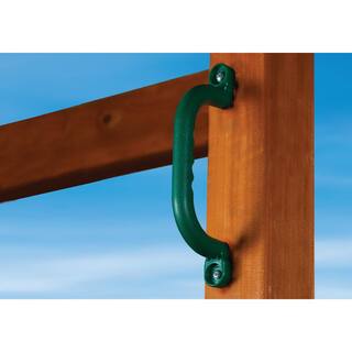 Swing-N-Slide Playsets Green Safety Handles (2-Pack) WS 4410