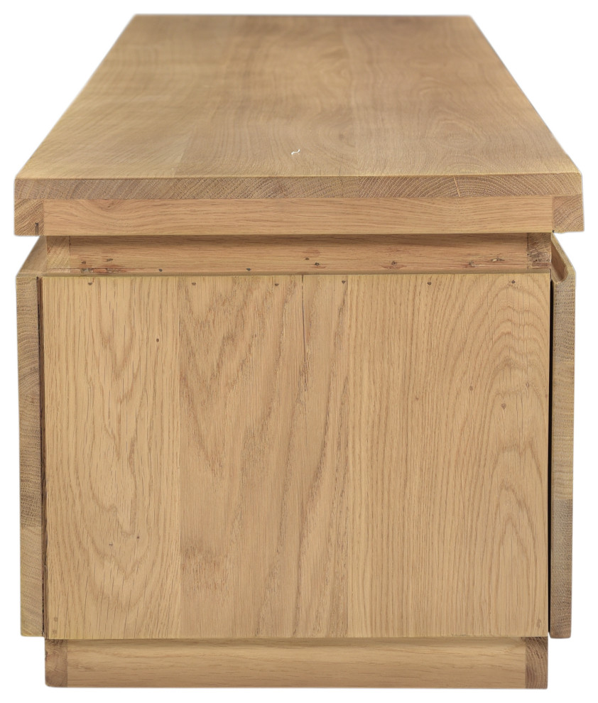 Alfie Tv Table Natural   Transitional   Entertainment Centers And Tv Stands   by HedgeApple  Houzz