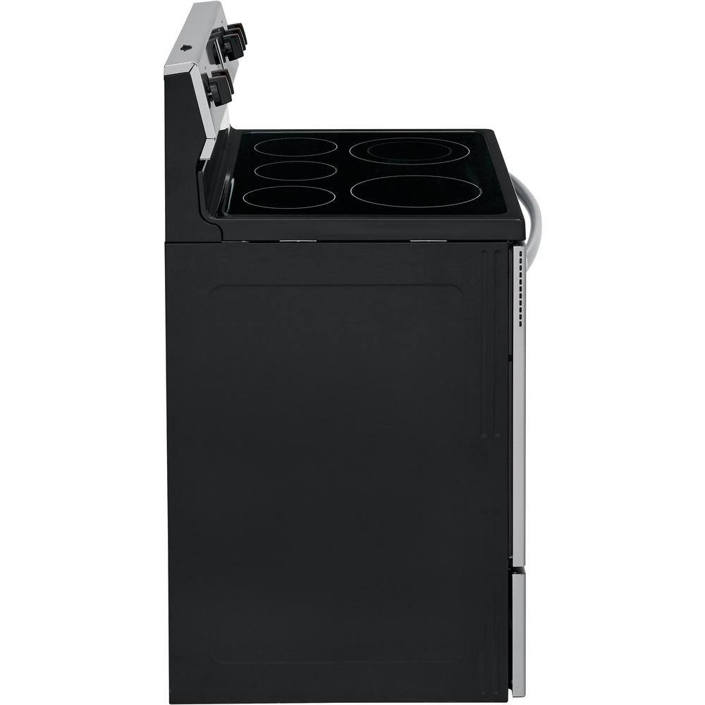 Frigidaire 30 in. 5 Element Freestanding Electric Range in Stainless Steel FCRE3052AS