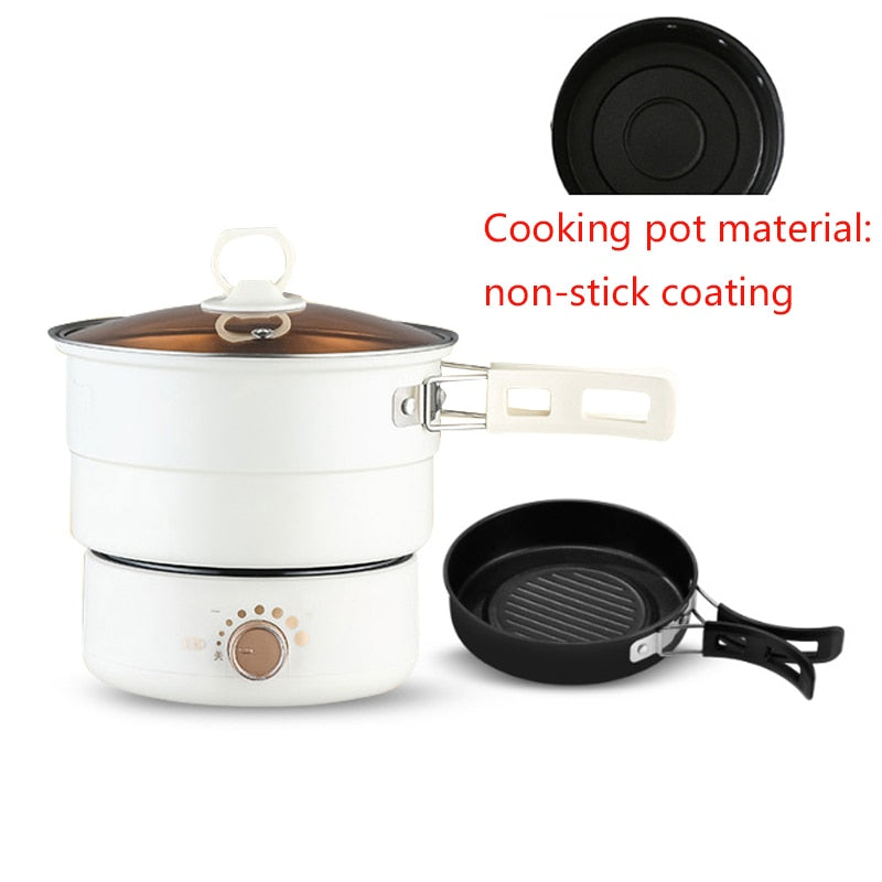 Electric Split Foldable Multicooker Frying Pan