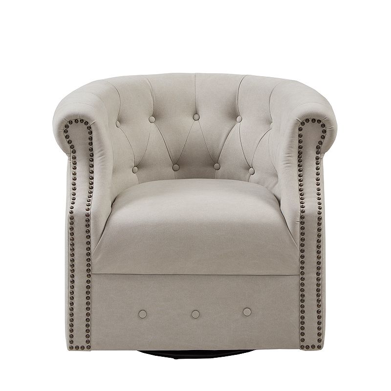 Madison Park Admiral Swivel Accent Chair