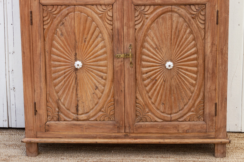 Mid 19th Century Anglo Indian Cabinet   Transitional   Accent Chests And Cabinets   by De cor  Houzz