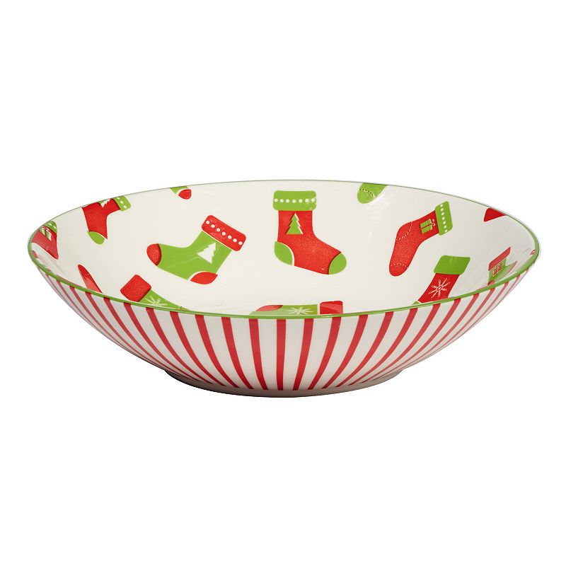 Certified International Set of 6 Holiday Fun Soup bowls